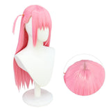 Gotou Hitori Cosplay JK Costume Wig Anime Bocchi the Rock Synthetic Resistant Role Play