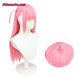 Gotou Hitori Cosplay JK Costume Wig Anime Bocchi the Rock Synthetic Resistant Role Play