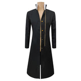 JoJo's Bizarre Adventure Jotaro Kujo Cosplay Costume Anime Black Coat Jacket