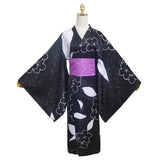 My Dress-Up Darling Kitagawa Marin Anime Cosplay Costume Dark Pattern Jacquard Kimono