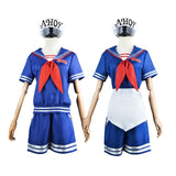 Stranger Things Cosplay Ice cream Shop Sailor Suit Robin Steve Harrington Uniform Set