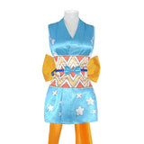 One Wano Country Piece Nami Cosplay Costume Wanokuni Style Nami Kimono Dress