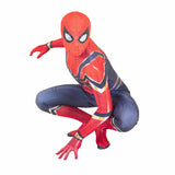 Iron Spider Costume Super hero Cosplay suit Lycra Material