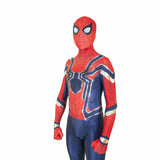 Iron Spider Costume Super hero Cosplay suit Lycra Material