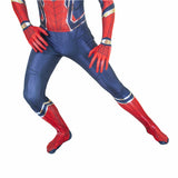 Iron Spider Costume Super hero Cosplay suit Lycra Material