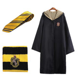 Harry Potter Cosplay Costume Gryffindor Slytherin Ravenclaw Hufflepuff Adult Kid Costume Halloween Party 3PCS