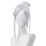 VALORANT JETT For Women Cosplay Wig Halloween Silver Wig