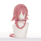 Genshin Impact Cosplay Wig Yae Miko Long Pink Wig