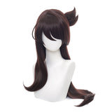 Genshin Impact Beidou Cosplay Kostuum Cosplay Kostuum Vrouwen Zwart Rood Wig Cosutme