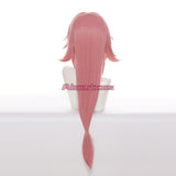 Genshin Impact Cosplay Wig Yae Miko Long Pink Wig