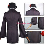 Genshin Impact Hutao Cosplay Costume Wig Full Dress Uniform With Top Hat Hutao