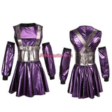 RAIN ON ME MV Ariana Grande Lady Gaga Cosplay Costume Adult Women Dress