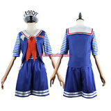 Stranger Things Cosplay Ice cream Shop Sailor Suit Robin Steve Harrington Uniform Set