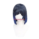 Genshin Impact Cosplay Wig Yelan Short Gradient Blue Wig