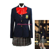 Kill Bill Gogo Yubari Japanese School Girl Cosplay Movie JK Uniform Costume