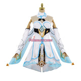 Genshin Impact Lumine Cosplay Costume Dress Lolita