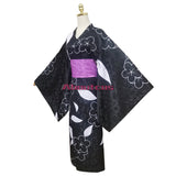 My Dress-Up Darling Kitagawa Marin Anime Cosplay Costume Dark Pattern Jacquard Kimono