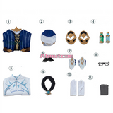 Genshin Impact Cosplay Costume Sucrose Costume