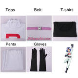 Team Rocket Jessie Musashi James Kojirou Halloween Cosplay Costume Set