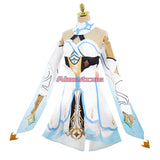 Genshin Impact Lumine Cosplay Costume Dress Lolita