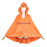 Halloween Women Chainsaw Man Cosplay Blanket Pochita Power Denji Party Adult Cloak