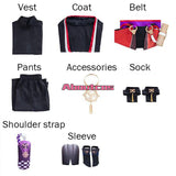 Genshin Impact San Bing Fatui Scaramucci Skirmish Cosplay Costume Full Set Clothes