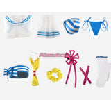 Re Life in a Different World From Zero Cosplay Rem Swimsuit Marine Ver Costume