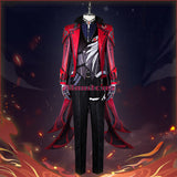 Genshin Impact Diluc Skin Cosplay Costume Diluc Dark Red Costume