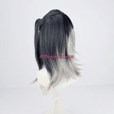 Valorant Viper Fade Cosplay Wig 50cm Long Heat Resistant Synthetic Wig