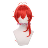 Genshin Impact Diluc Skin Cosplay Costume Diluc Dark Red Costume